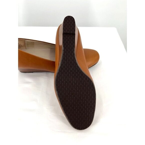 SAS Sophia Camel Wedge Pump SIze 10W Made In Italy - Picture 10 of 10